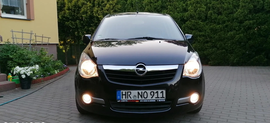 Opel Agila cena 12900 przebieg: 125000, rok produkcji 2009 z Tczew małe 232